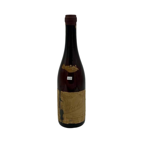 Vintage bottle mascarello - vintage,