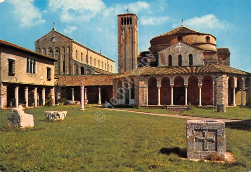 Cartolina torcello duomo - duomo, e