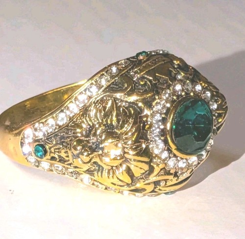 Anello uomo corona - anello, leone