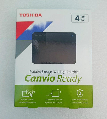 Toshiba canvio ready 4tb - 4tb, hard
