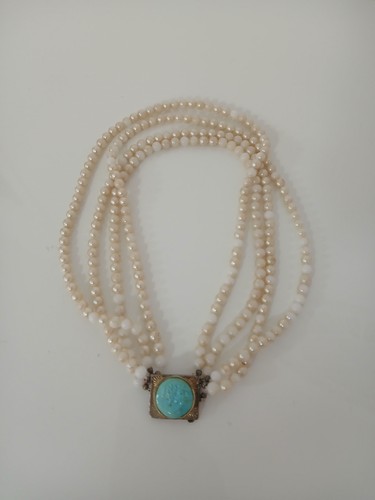 Collana vintage multifilo - collana,