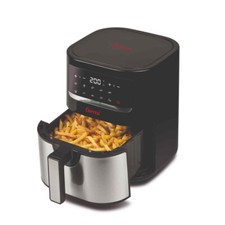 Friggitrice Aria Calda GIRMI 4,5 Litri Senza Olio 10 Programmi Touch Digitale