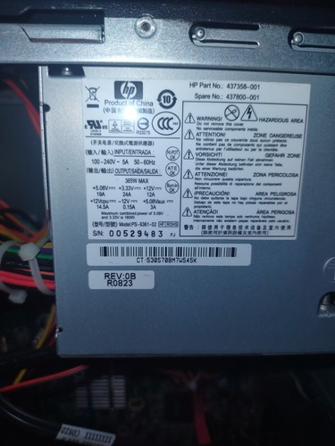 Compaq dc7800 alimentatore - hp,