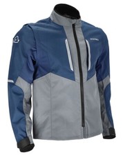 GIACCA ENDURO JACKET ACERBIS X-DURO BLU GRIGIO MANICHE STACCABILI TG XXXL