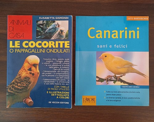 Lotto libri cocorite - lotto, cocorite,