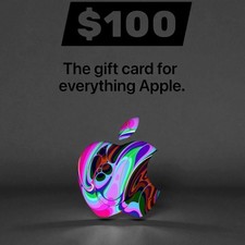 Carta regalo Apple $100, carta