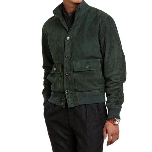 Bomber volo uomo verde - bomber,