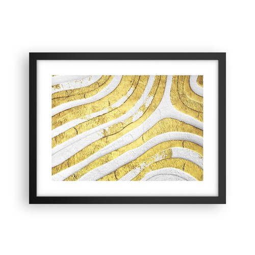 Poster 40x30cm astrazione oro - poster,
