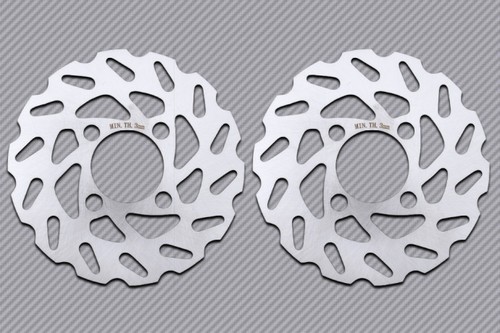 Paire disques wave fixe - de, av