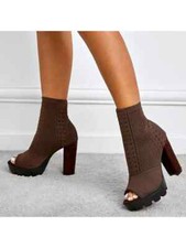 stivali estivi platform donna