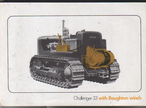 Trattore cingolato challenger - trattore,