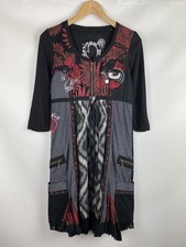 Abito donna Desigual manica 3/4 taglia 36 stile 37V2074