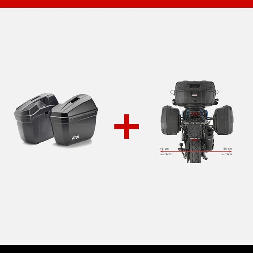 Kit givi e22n valigie laterali - kit,