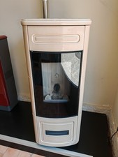 Stufa a pellet Piazzetta P230 C – Maiolica “Canapa” | Salvaspazio Parete/Angolo