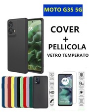 Cover Morbida Custodia Silicone Tpu Opaca pre motorola moto G35 5G