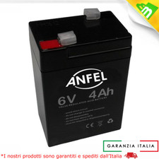 Batteria ricaricabile 4ah - ricaricabile, 6v