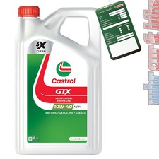 Olio motore Castrol 10W-40 GTX