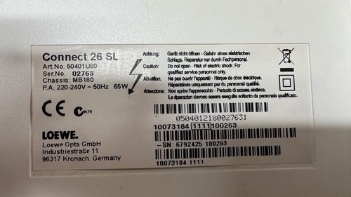 Loewe mb180 connect 26 - tv,