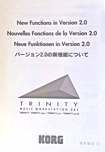 Korg trinity synth workstation - korg,