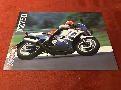 Orig yamaha depliant fz750 - orig.,