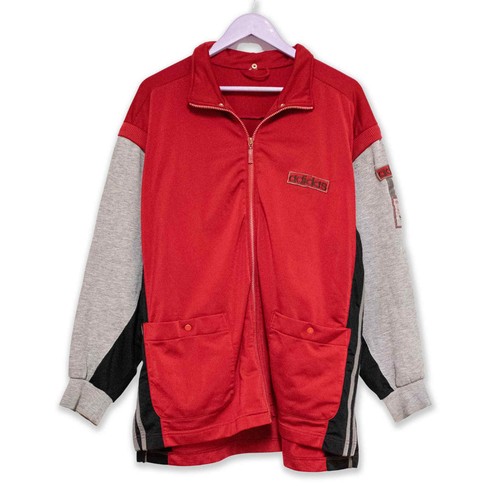 Felpa adidas vintage rossa - adidas, e