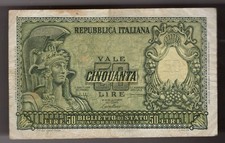Italy 50 Lire 1951 Pic# 91b
