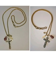 Collana Acciaio Dorato