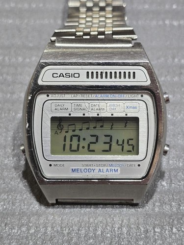 Casio digital alarm wristwatch - casio,
