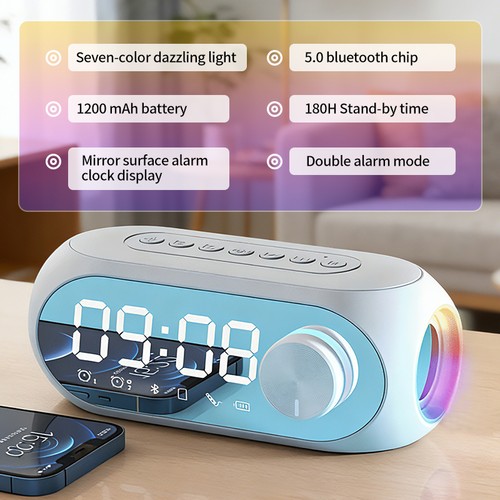 Sveglia bluetooth senza fili - sveglia,