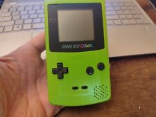 DG CONSOLE NINTENDO GAME BOY COLOR VERDE KIWI VINTAGE FUNZIONANTE