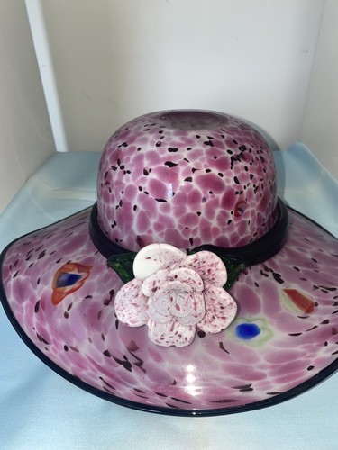 Blocco cappello vetro - , soffiato