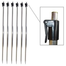 6 picchetti telescopici