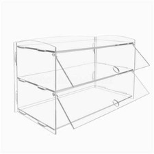 Vetrina acrilica costruibile a