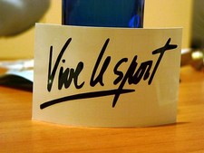 Adesivo VIVE LE SPORT Renault