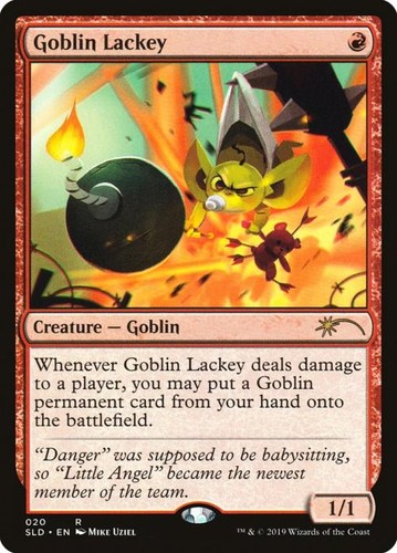 Mtg goblin inglese lackey - mtg, (20)