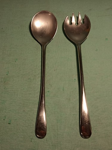 Posate set insalata silver - da,