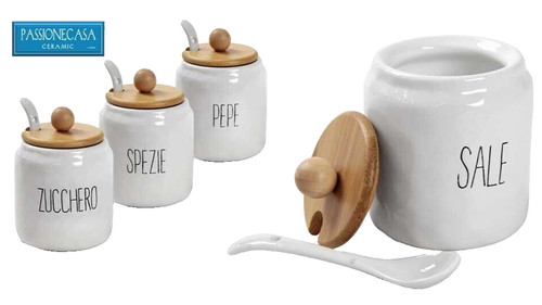 Set barattoli sale zucchero - barattoli,