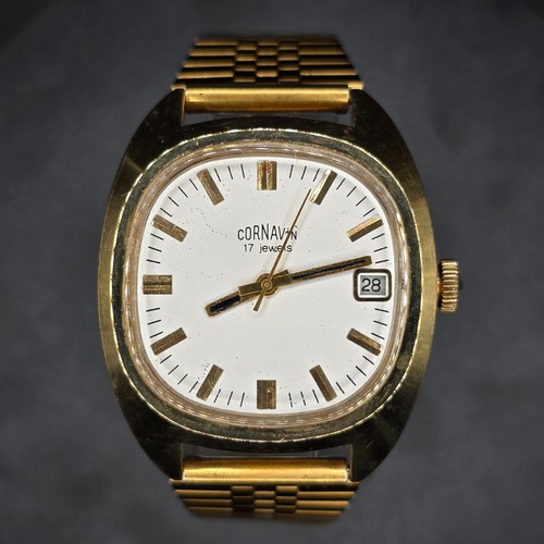 Cornavin 17j vintage tono oro - cornavin,