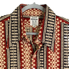 Camicia Batik Vintage Uomo 42