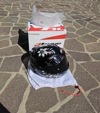 Casco moto Hyp donna floreale