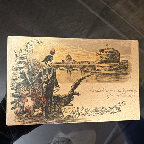 Cartolina carabinieri reali - cartolina,