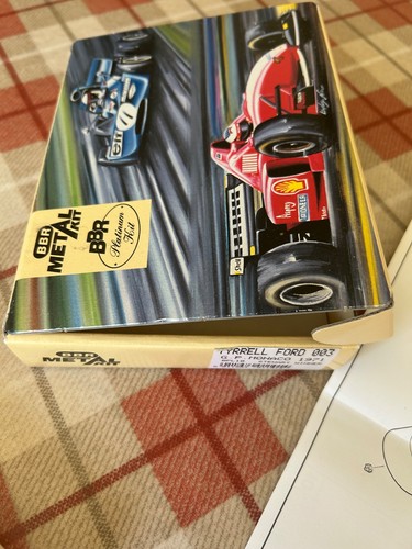 Bbr tyrrell 003 model kit - model,
