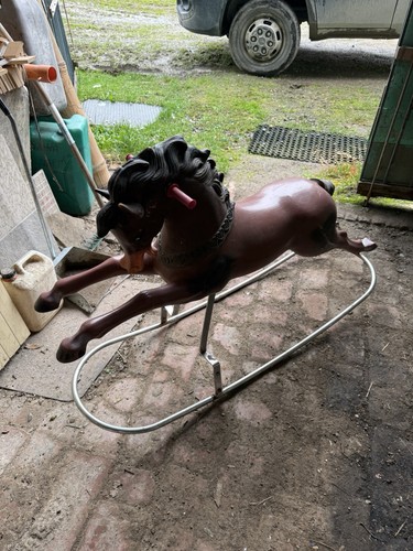 Cavallo dondolo vintage - a,