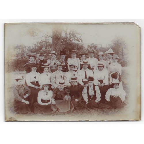 Group edwardian ladies in - edwardian,