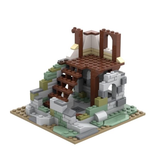 Moc 120195 villaggio medievale - moc-120195,