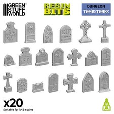 20x Lapidi Cimitero plastica