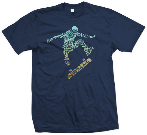 Shirt skater maglietta - t-shirt,