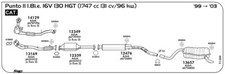CATALIZZATORE PER FIAT Punto