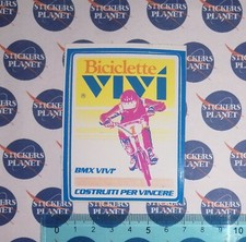 ADESIVO STICKER VINTAGE AUTOCOLLANT BICICLETTE VIVI BMX ANNI'80 ANNI '80