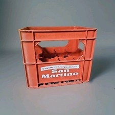 Cassa Trasporto Pubblicitaria Usata Acqua San Martino Colore Rosso 